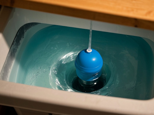 Integrated-tank smart toilets for markets with unstable water pressure